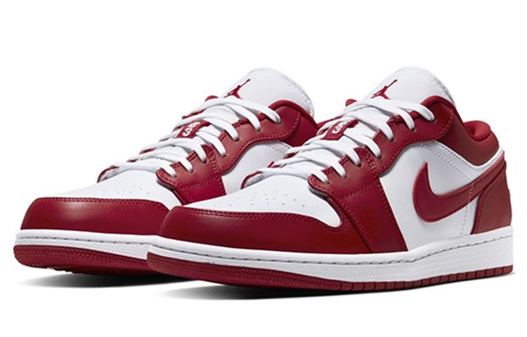 Jordan 1 Низкий Зал Красный Белый 553558-611