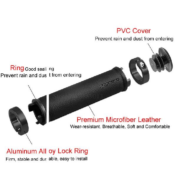 Mountain Cycling Bicycle Scooter BMX MTB Bike Soft Handle Bar Rubber End Grips