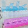 MJJ 7 Days Weekly Medicine Health Tablet Holder Storage Container Case Pill Box