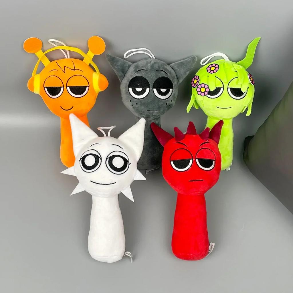 Мягкая игрушка Sprunki Game Peluches Doll Sprunkis Plushies Oren Wenda Мягкие игрушки Мягкие талисманы Рождественский подарок