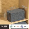 Big Quilt Clothes Storage Bag Closet Wardrobe Organizer Quilt Clothing Storage Bag Large Capacity Blanket Organizer With Lid