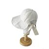 Polyester Sun Hat With Large Brim And Butterfly Bow For Summer Sun Protection