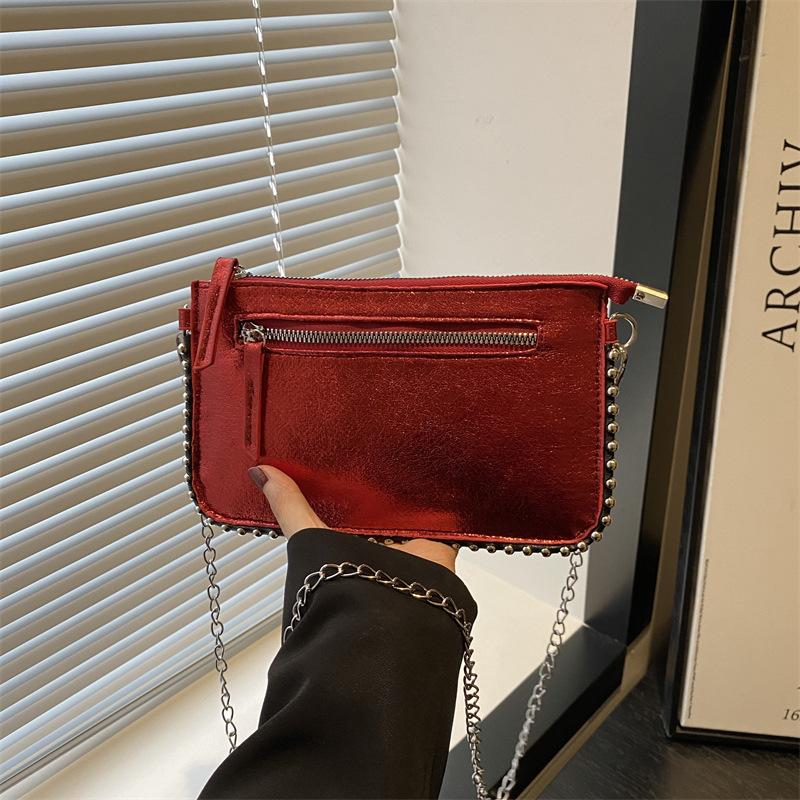 Повседневная простая сумка-мессенджер, ретро, персонализированная наплечная сумка, женская весенняя новая модная простая маленькая квадратная сумка