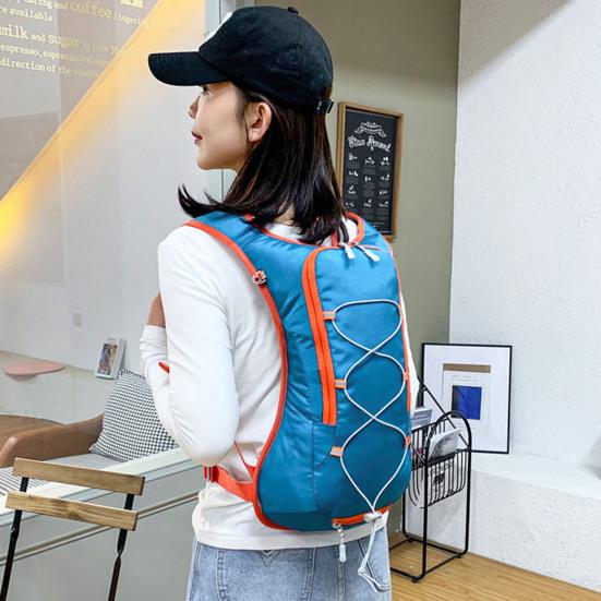 Hydration Pack Backpack Outdoor Sports Camping Water Backpack Large Capacity Nylon Bag for Hiking Cycling Running Biking