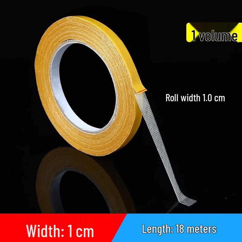 High Viscosity Transparent Double-Sided Tape - Waterproof, Strong Adhesive, No-Trace Carpet Splicing & Balloon Stick Tape.
