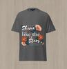 Унисекс футболка с коротким рукавом из джерси с графическим принтом 'Custom Shine Like the Star'