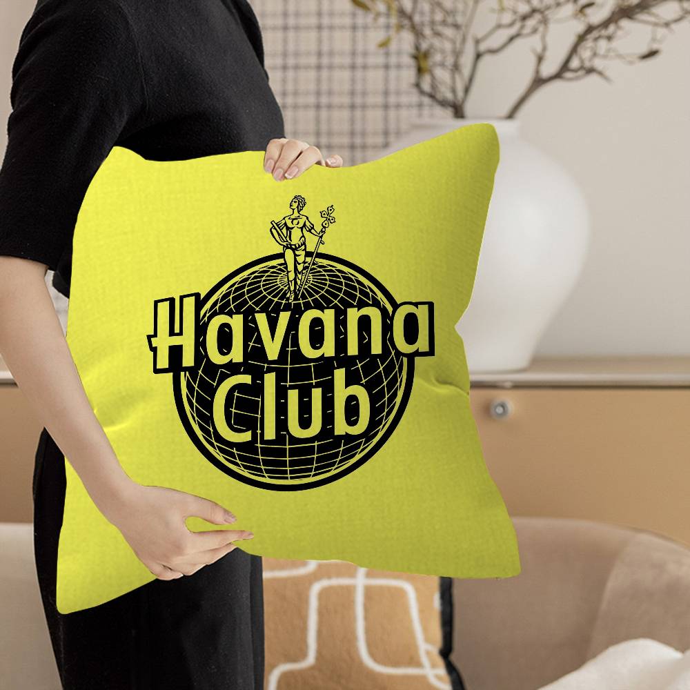H-Havana C-Club Pillow Cover for Bedroom Room and Living Room Sofa Decorative Cushion Cover