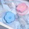 Filter Bag Plum-Shaped Sponge Block Washing Machine Filter Hair Catcher Reusable Mesh Design Washing Machine Hair Strainer