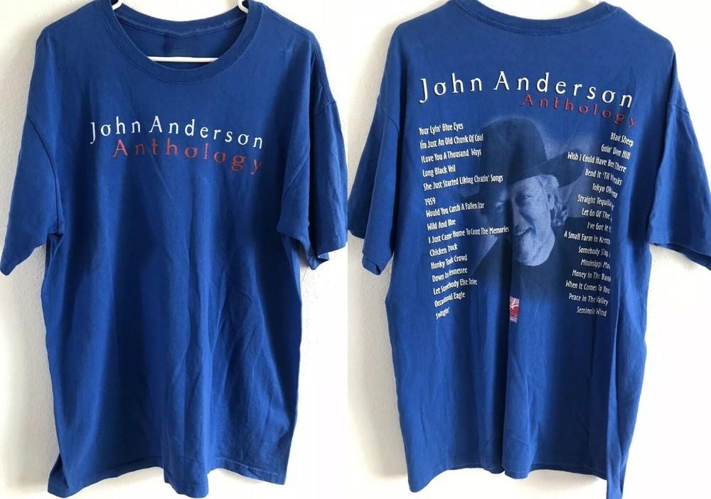 2 sides John Anderson Anthology Shirt Classic Royal Blue 1K0022 Unisex T-Shirt