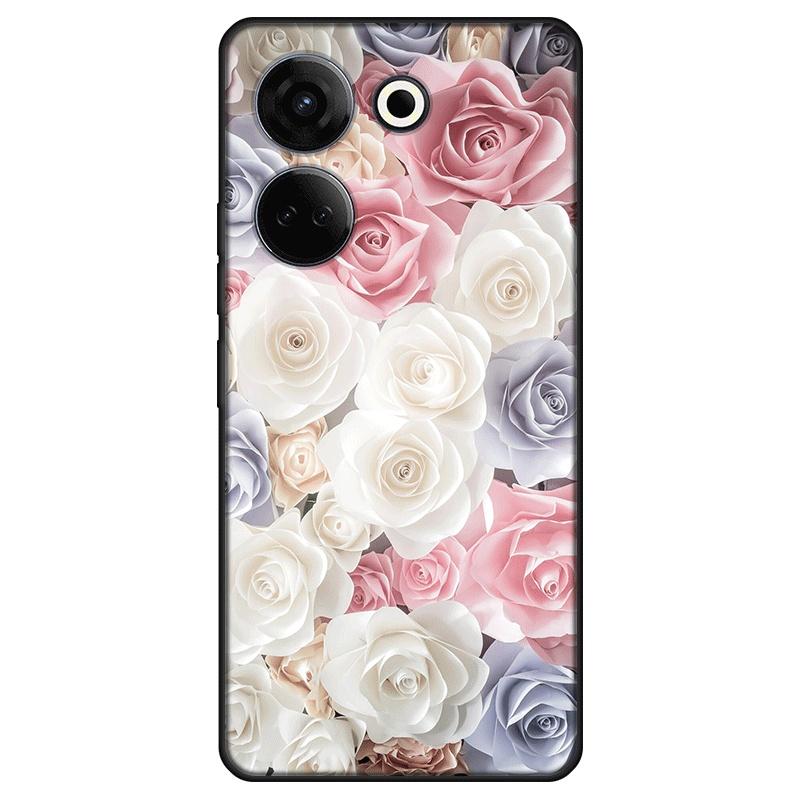 Для Tecno Camon 20 Pro 4G чехол из мягкого ТПУ Tecno Camon 20 Pro 5G силиконовый чехол с рисунком на заднюю панель телефона