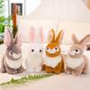 Creative Simulation Rabbit Plush Toy White Rabbit Doll Rag Doll Children's Doll Machine Holiday Gift