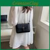 Trendy Crossbody Womens Shoulder Bag With Solid Color Design Streetwear For