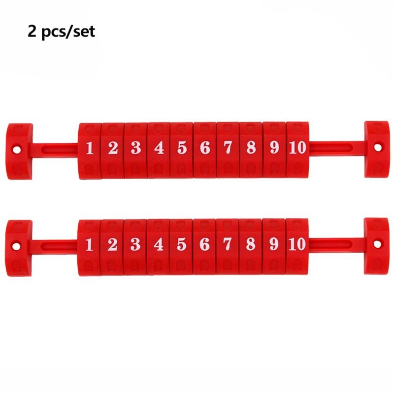 2 Pieces Universal Foosball Counter Scoring Units Table Soccer Scoreboard Score Keepers Standard Tables Parts Replacement