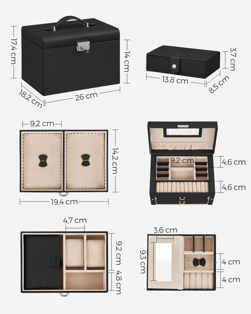 Jewelry box - JBC121B