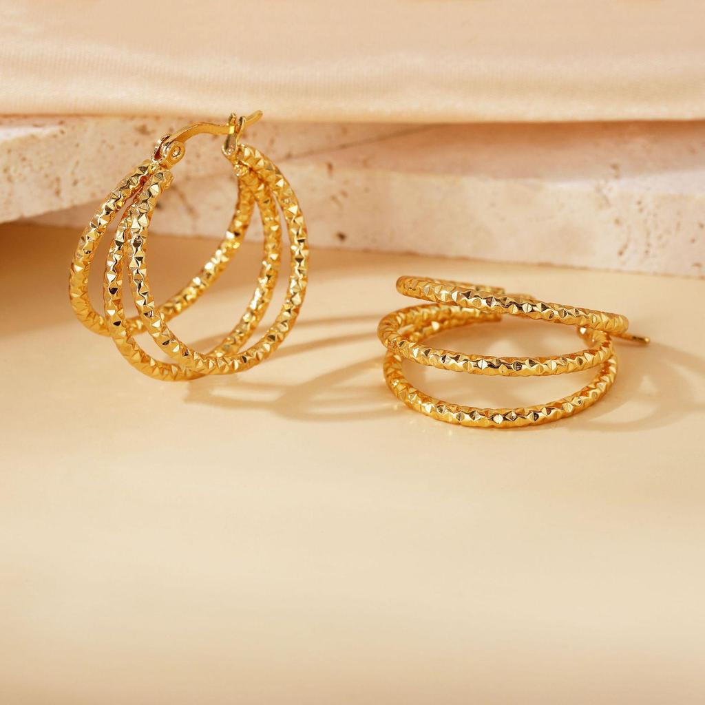 Серьги-косички из титановой стали 2025 года - Легкая роскошь, Новый стиль