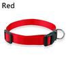1PC Creative Dog Collar Pet Supplies Nylon Pet Necklace Pet Accessories Solid Color Adjustable