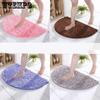 Microfiber Non Slip Soft Bathroom Rug Absorbent Machine Washable Chenille Bath Mat Quick Dry Shag Bathroom Carpet