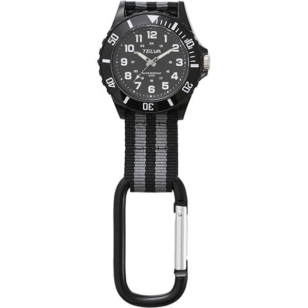 Crepha Carabiner Watch Black CB-A391-BKB