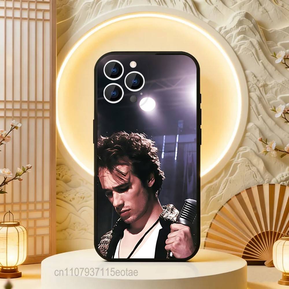 Чехол для телефона SINGER J-Jeff B-Buckley Grace для iPhone 17,16,15,14,13,12,11,Pro,Max,Plus,E,Air,Mini Защитный черный чехол