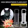 Мощный Мини COB Светодиодный Брелок-Фонарик USB Перезаряжаемый Уличный Яркий Фонарик Кемпинг Аварийный Карманный Фонарь
