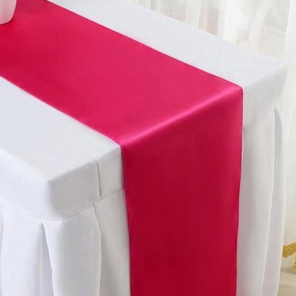 3 шт. элегантная атласная дорожка для стола классическая дорожка для журнального столика декоративная скатерть для детского душа