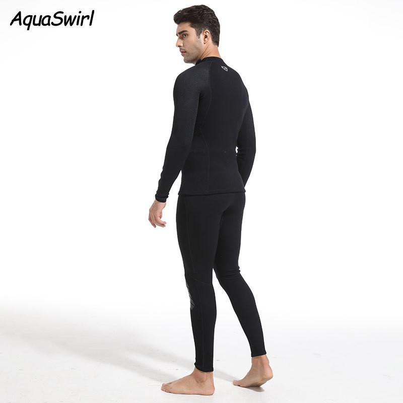 1.5mm Mens Neoprene Wetsuit Separates Surfing Snorkeling Swimming Winter Dive UV Protection
