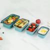 Ланч-бокс Туристическая посуда Туристический ланч-бокс Герметичный бенто-бокс Легко моющийся Контейнер для еды для обеда вне дома Работы Пикника Школы