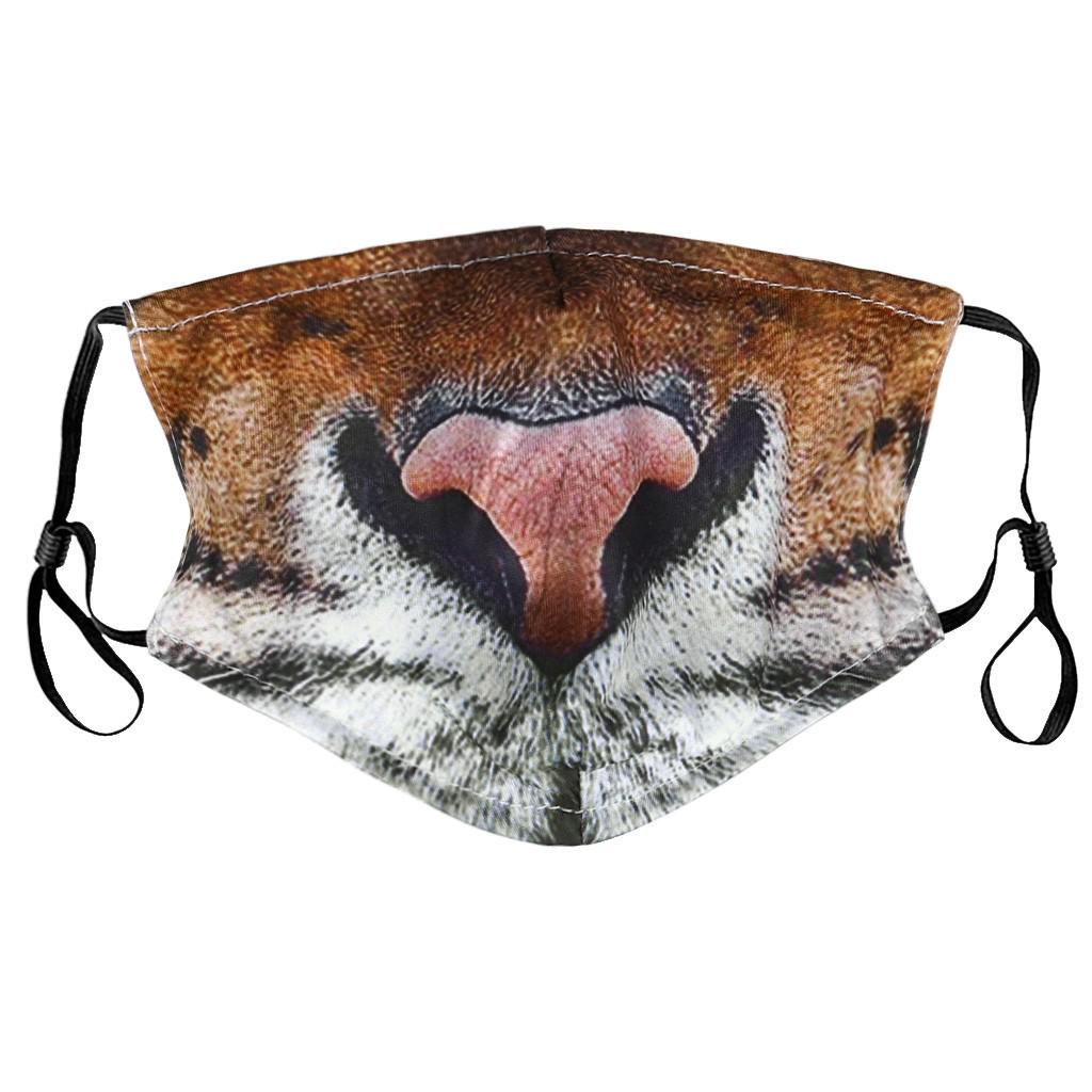 Adult Breathable Printing Rope Dust-proof Washable Face Mask