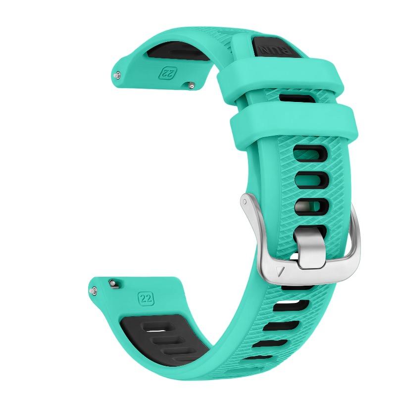 18 мм 20 мм 22 мм силиконовый ремешок для часов Garmin Forerunner 265 255 245 165 55 Пряжка из нержавеющей стали Ремешок для Garmin Vivoactive