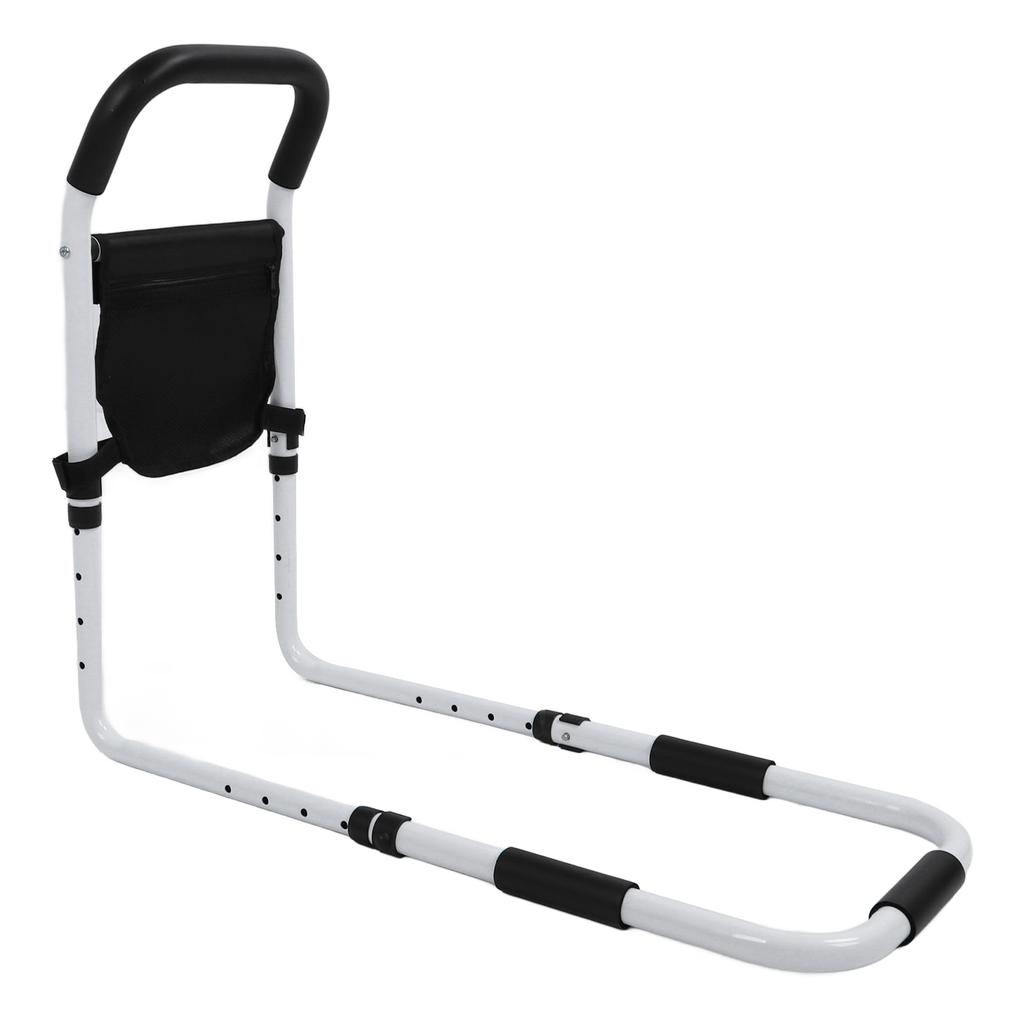 Поручень для кровати с поддержкой грузоподъемностью 136 кг, регулируемый, эмалированный, для пожилых людей, подъемный поручень для кровати