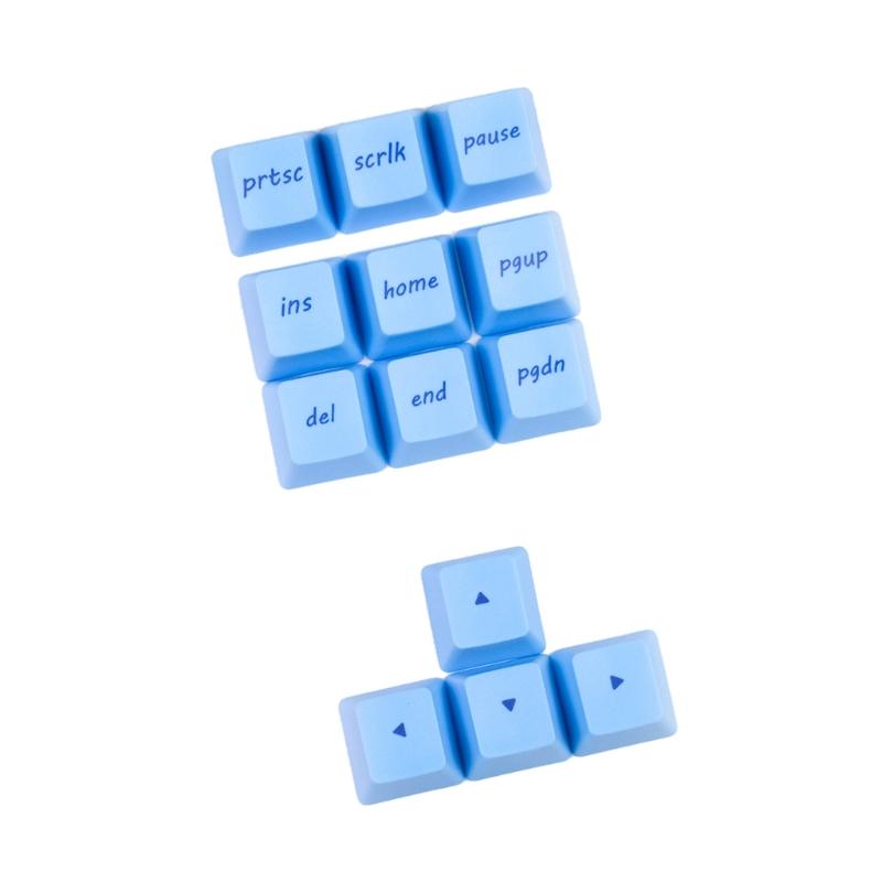 118 клавиш/комплект OEM-профиль Blue Girlish Keycap для механической клавиатуры PBT Dye Sublimation для клавиш Лучший подарок для