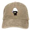 Washed Men's Baseball Cap Funny Trucker Snapback Caps Dad Hat Calimero Cartoon Animation Golf Hats