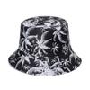 Шляпа Пляжная Повседневная Шляпа Мужская И Женская Шляпа Рыбака с Принтом Кокосовой Пальмы Козырек