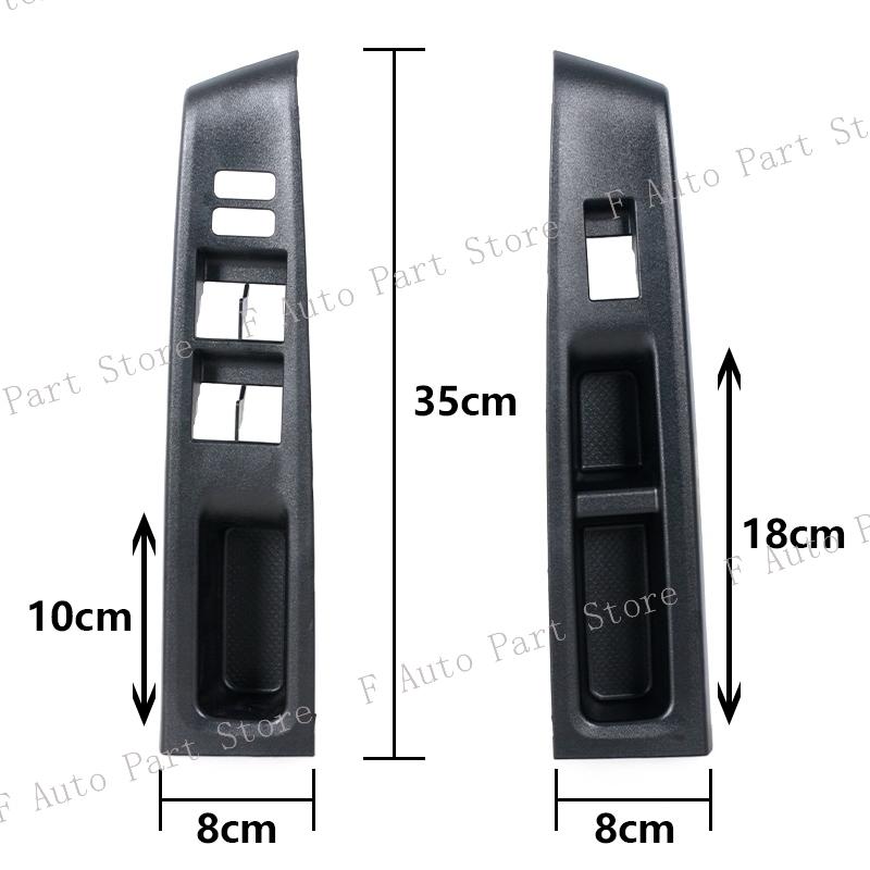 RHD Window Lift Control Switch Panel Cover Frame For Toyota Vitz 2010 2011 2012 2013 2014 74231-52630 74232-52570