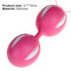 Jump Egg Безвредный массаж точки G Гибкий прочный шарик для мастурбации для пары