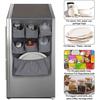Refrigerator Storage Bag Hanging Organizer with 15 Pockets Breathable Fabric Easy To Install Fridge Storage Organizer