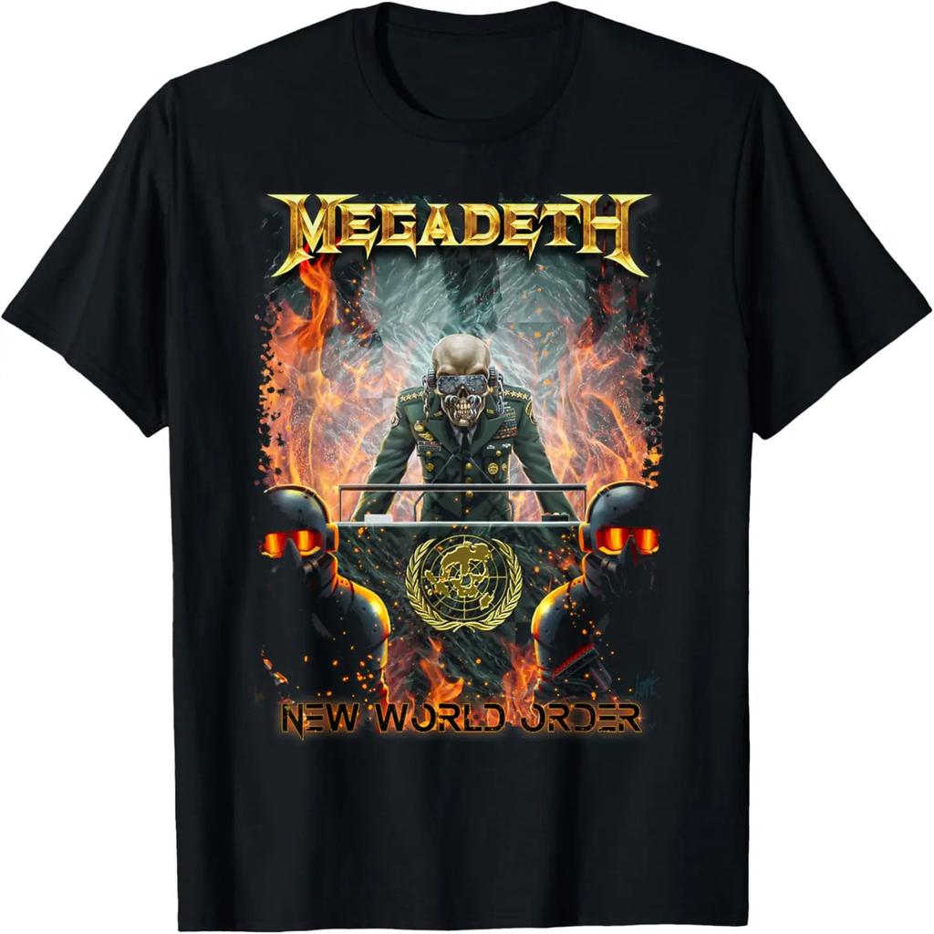 Megadeth - Футболка 'Новый мировой порядок'