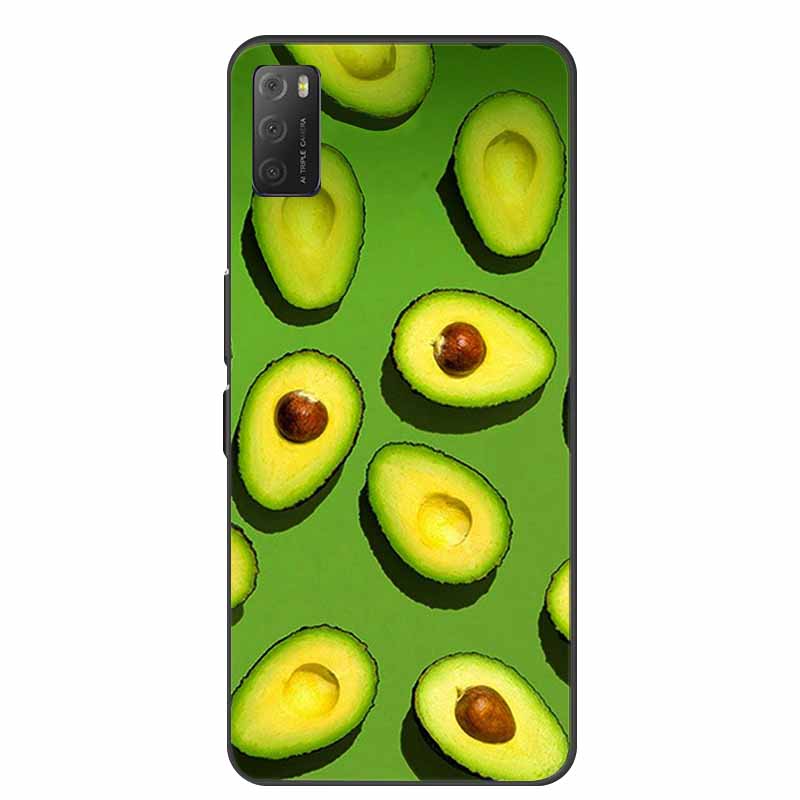 For TCL 20E Cases 20Y 20S 20B 20L Fashion Soft TPU Silicone Cartoon Phone Cases For TCL 20Y Cover Bumpers Fundas 20 E TCL 6125F