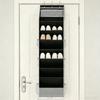 Modern Fabric Shoe Display For Door Back Providing 8 Shelves And Extra Pockets For Improved Arrangement