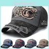 Baseball Shark Embroidery Cap Outdoors Casual Peaked Caps Sun Protection Gift
