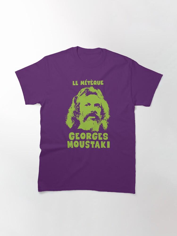 Georges Brassens Le Métèque - Georges Moustaki Illustration Classic T-Shirt