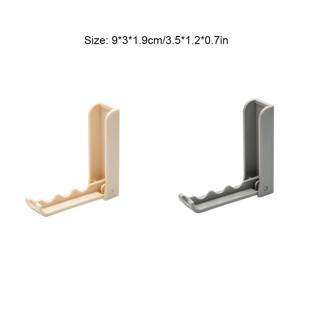 Складной крючок для ванной комнаты, настенная вешалка, самоклеящиеся невидимые держатели для хранения одежды, аксессуары для одежды