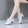 Exclusive Women's Latin and Square Dance Shoes - Medium Heel Body Shaping Footwear