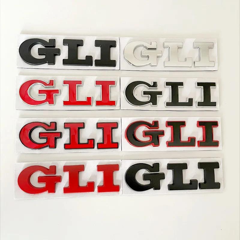 BNH1 2026 New For VW VOLKSWAGEN Hub Caps 3D Metal Car Letters Rear Trunk Front Grill GLI Logo Badge For Golf Bora VW Jetta MK4 MK5 MK