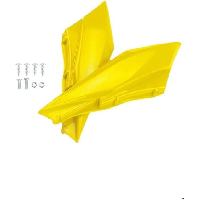 Motorbike Splash Mudguard Side Mudguard Second-Generation Longer Rear Mudguards Black for Light Bee X/S for eRide Pro SS 3.0 Electric Bike