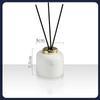 Marble Aromatherapy Bottle High End Hotel Room Bathroom Perfume Container Bottle Bathroom Decoration Aroma Diffuser Bottle