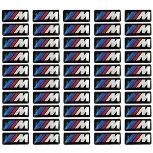 New 2025 E60 E93 New 2025 For BMW 50pcs Car steering wheel sticker Car Epoxy Sticker For bmw M Sticker X1 X3 X4 X5 X6 X7 e4
