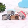Plastic Radio Miniatures Retro Dollhouse Accessories Funny Simulation Radio Model Bedroom