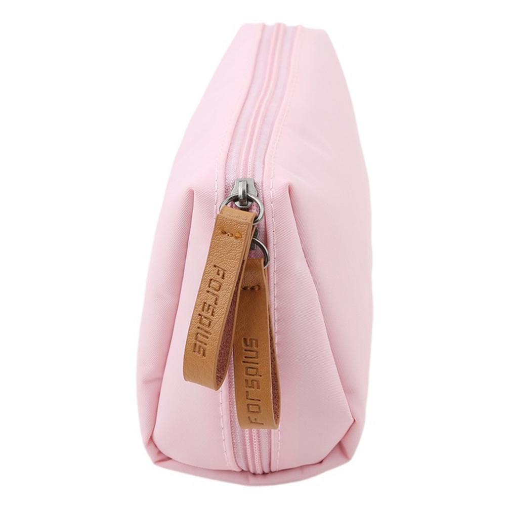 Дорожная косметичка, маленькая мини-портативная косметичка из искусственной кожи, женская водонепроницаемая сумка для мытья в ванной, органайзер для макияжа, набор туалетных принадлежностей для хранения