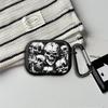 Чехол для Airpods 4 Pro2 Pro3 2 Pro 3 1 Чехлы для наушников Покрытие также покрыто цветами-черепами